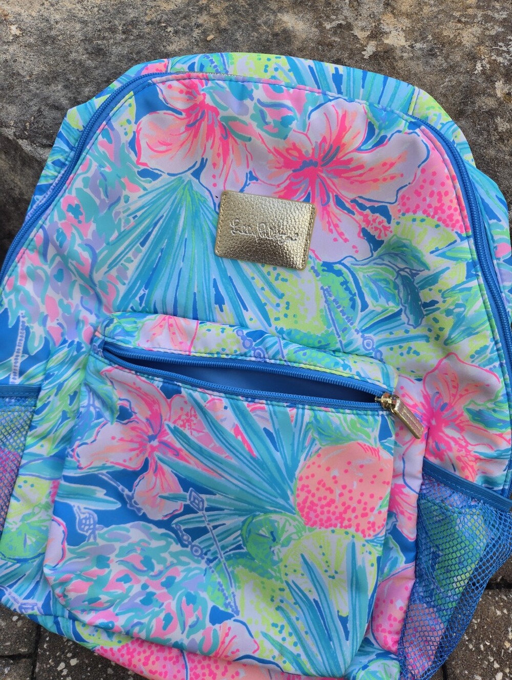 Lilly Pulitzer Bahia Backpack Swizzle In - Picture 7 of 10
